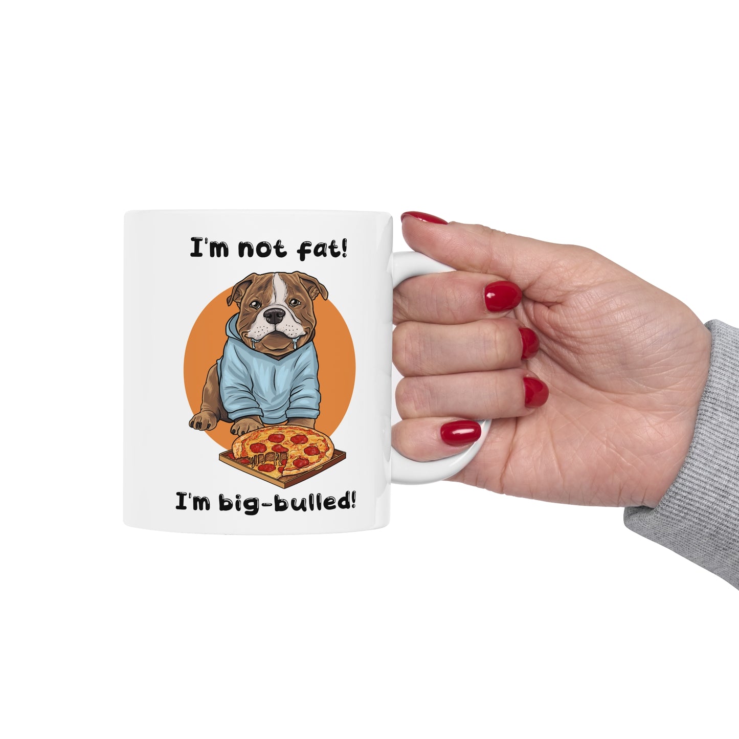 Big Bulled! Ceramic Mug 11oz