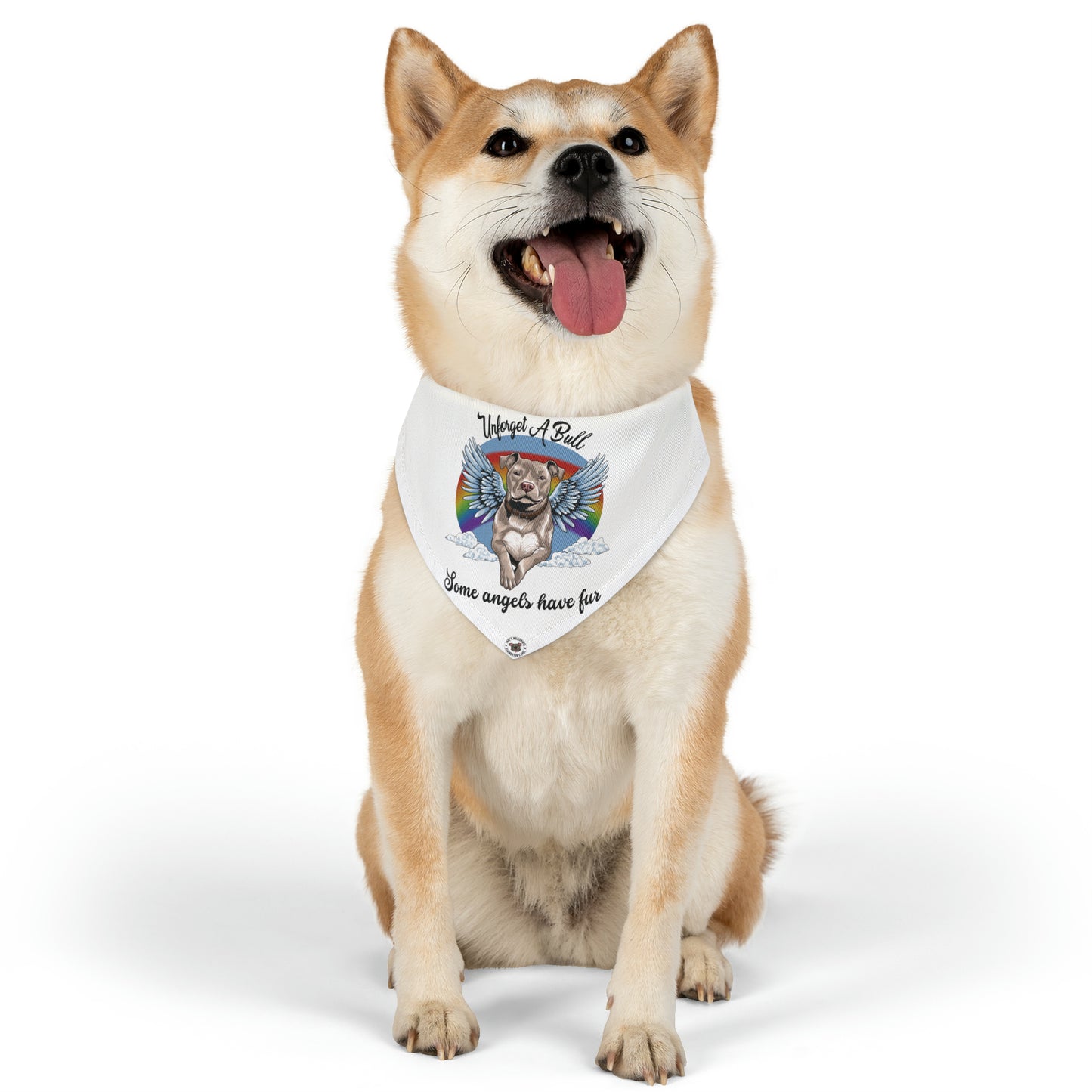 Unforget-A-Bull Pet Bandana Collar