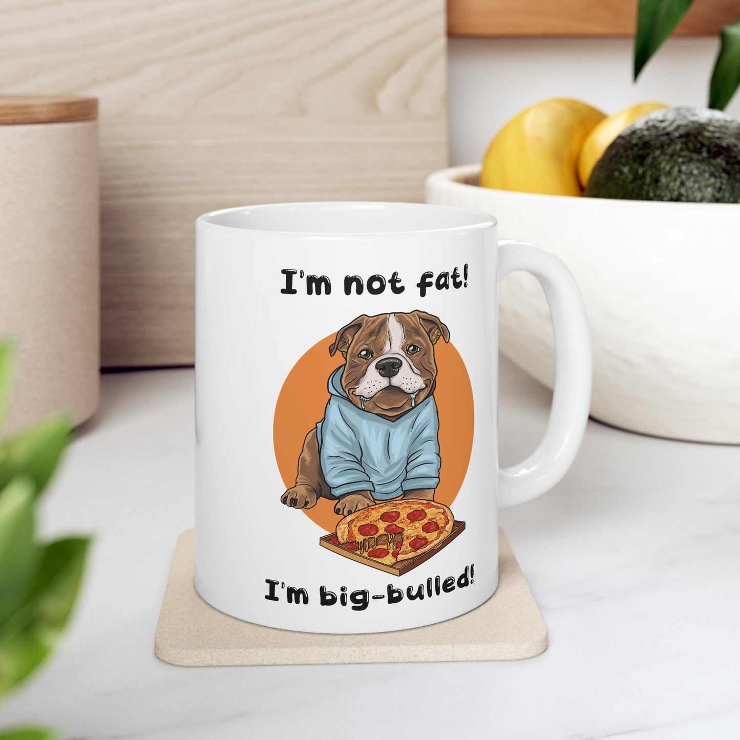 Big Bulled! Ceramic Mug 11oz