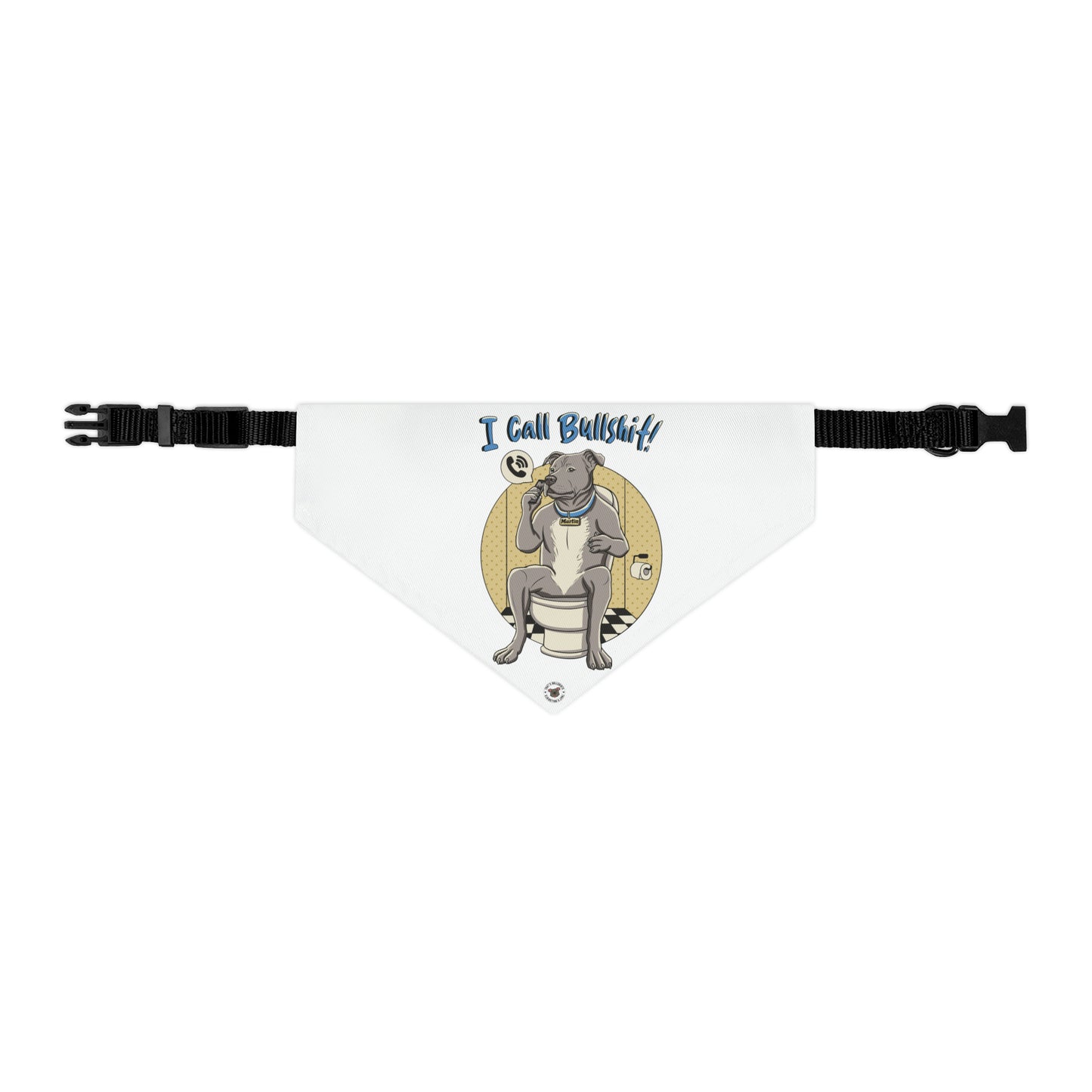 Bullshit Pet Bandana Collar