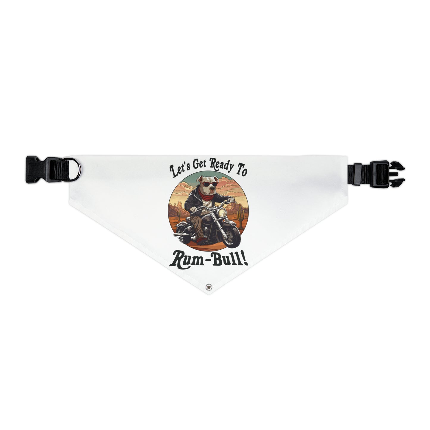 Rum-Bull Pet Bandana Collar