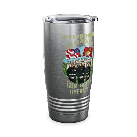 Defend-A-Bull US Marines Ringneck Tumbler, 20oz