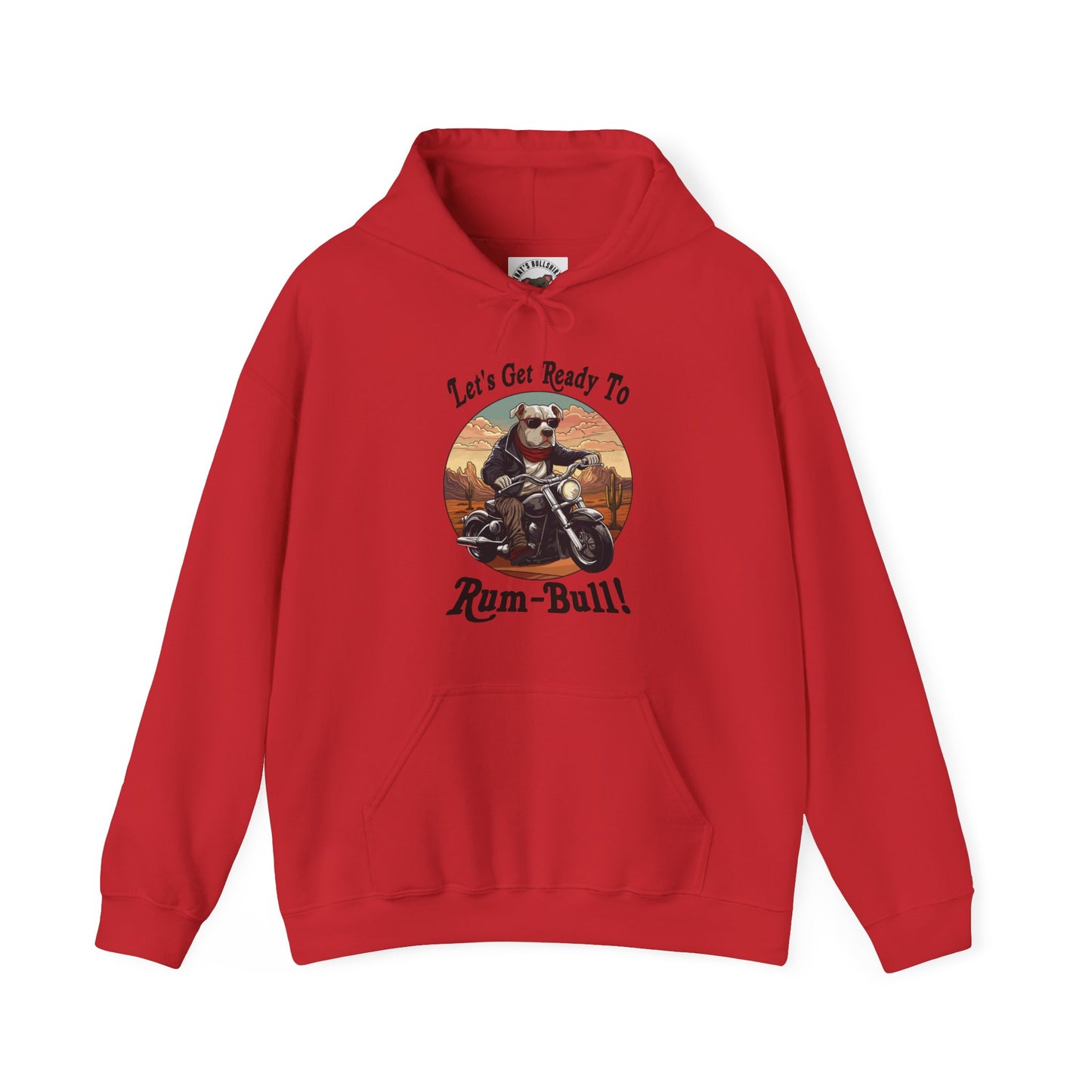 Ready To Rum-Bull Unisex Heavy Blend™ Hooded Sweatshirt