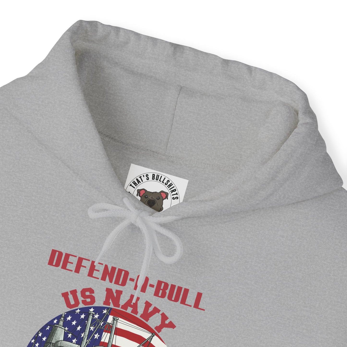 Defend-A-Bull US Navy Unisex Heavy Blend™ Hooded Sweatshirt