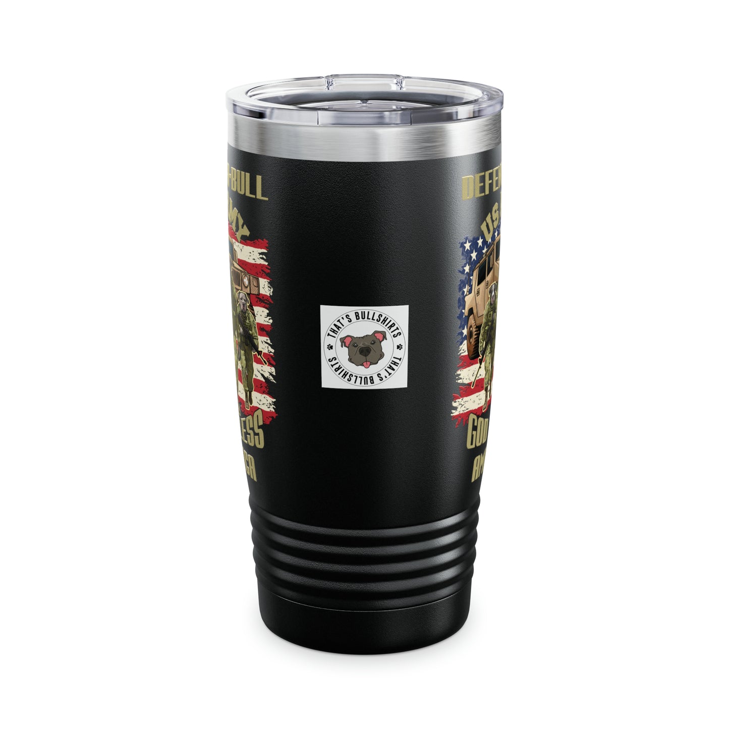 Defend-A-Bull ARMY Ringneck Tumbler, 20oz