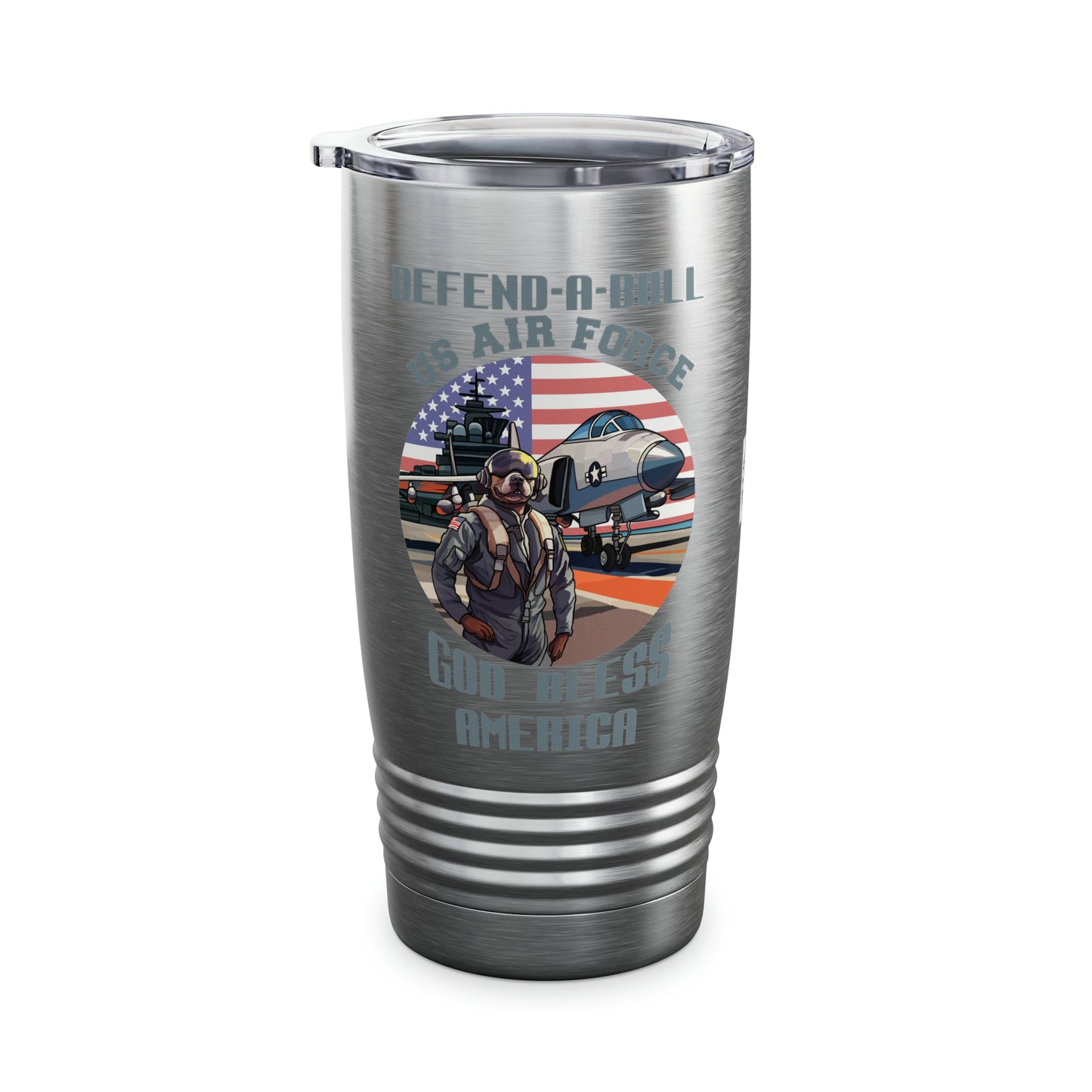 Defend-A-Bull Air Force Ringneck Tumbler, 20oz