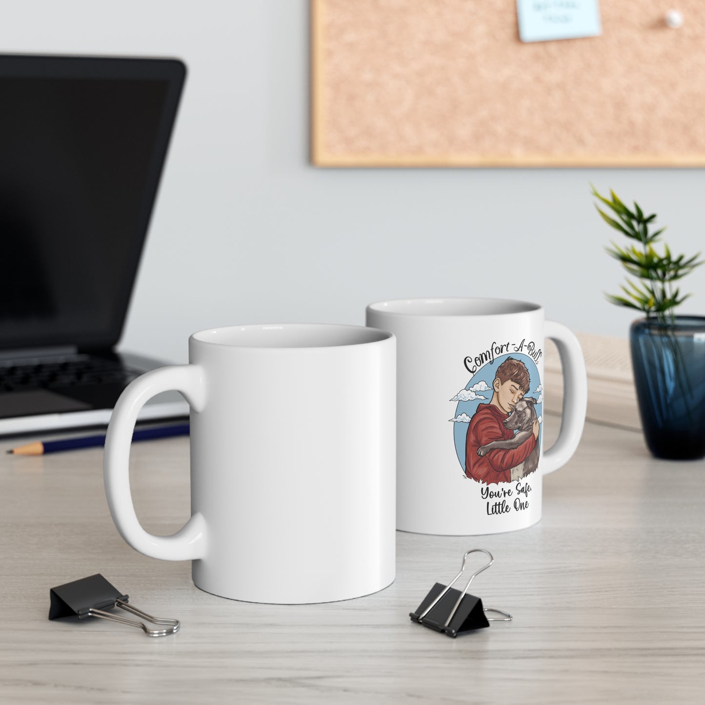 Comfort-A-Bull Ceramic Mug 11oz