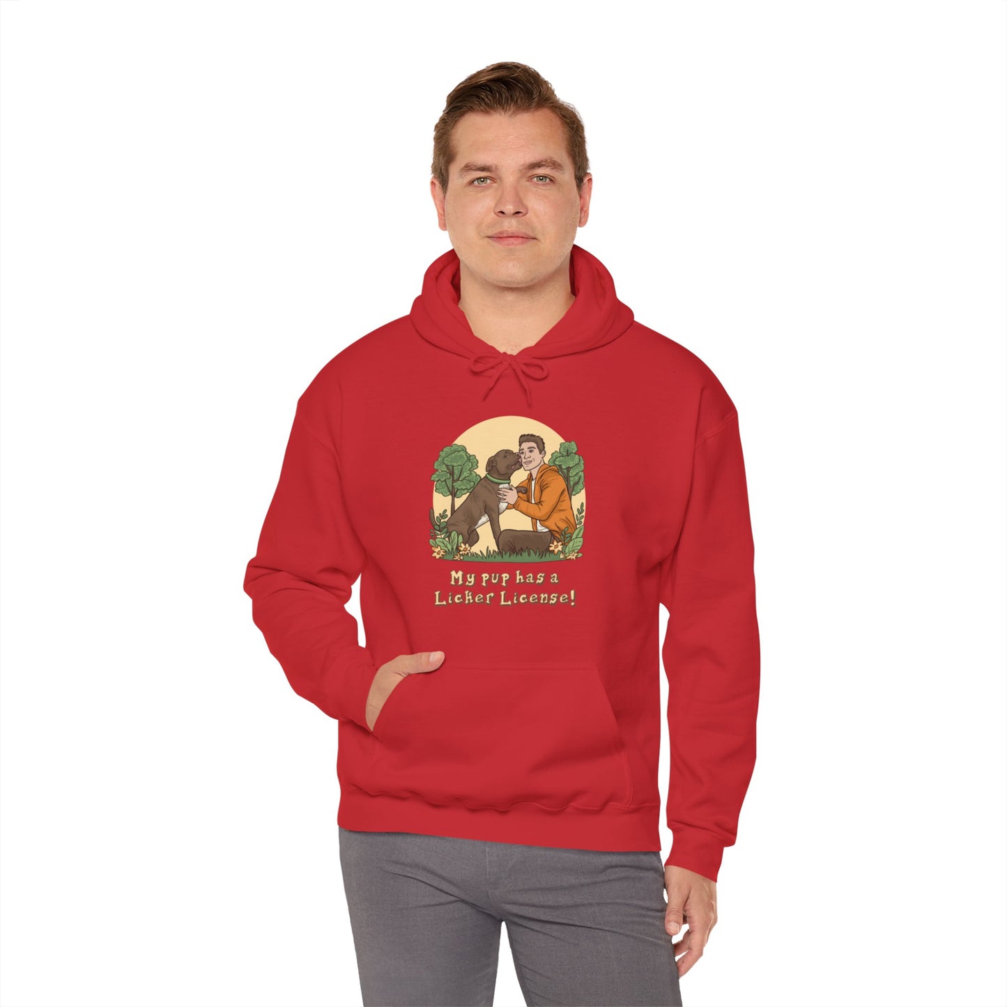 Licker License Unisex Heavy Blend™ Hooded Sweatshirt