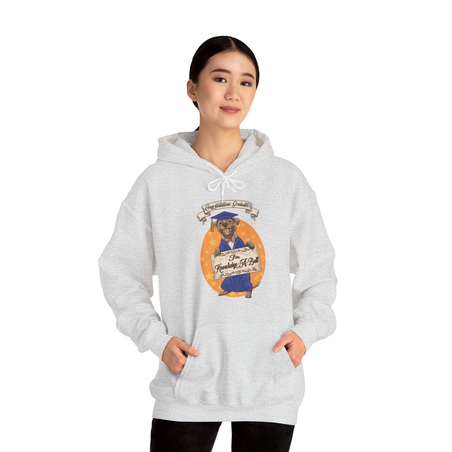 Knowledge-A-Bull Unisex Heavy Blend™ Hooded Sweatshirt