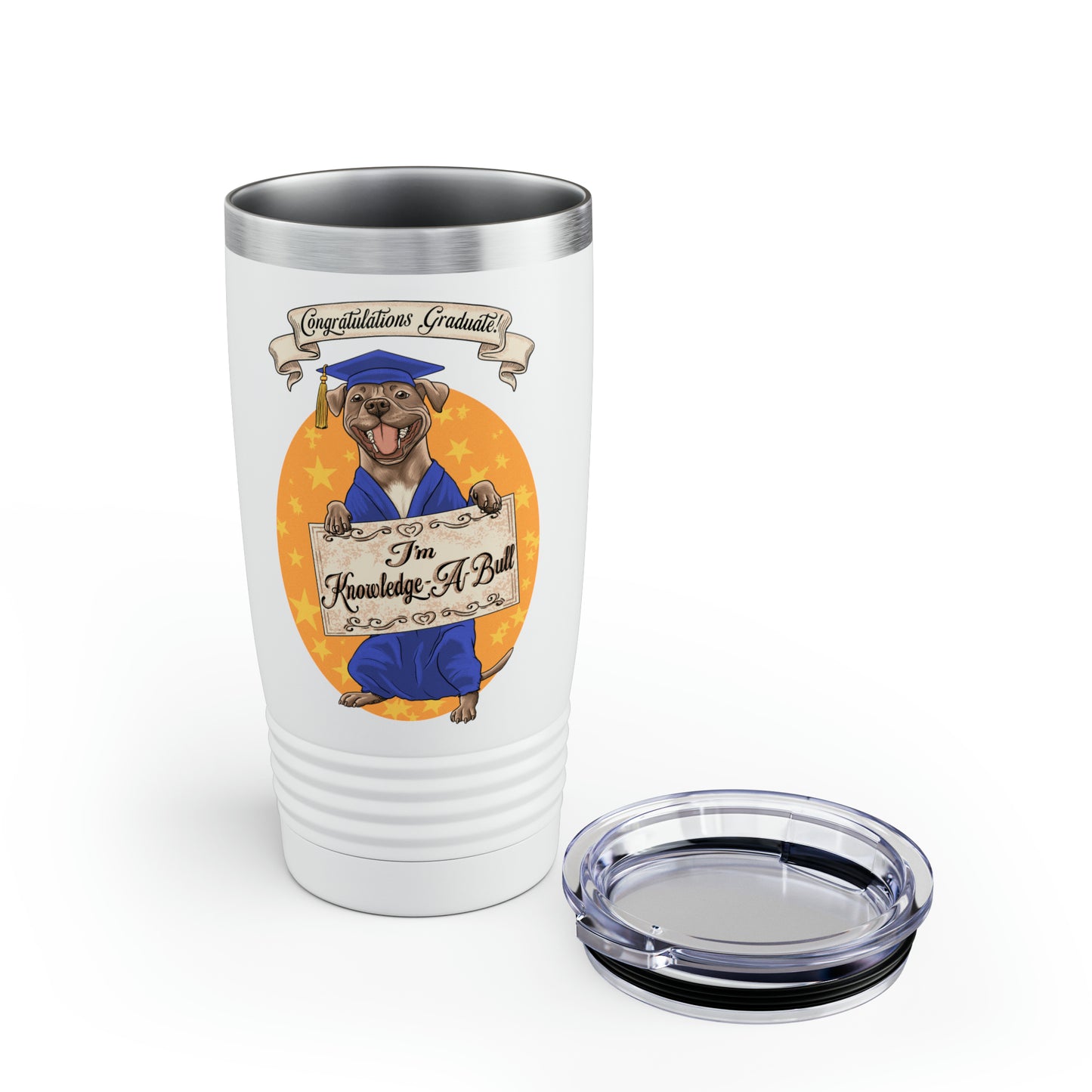 Knowledge - a - Bull Ringneck Tumbler, 20oz