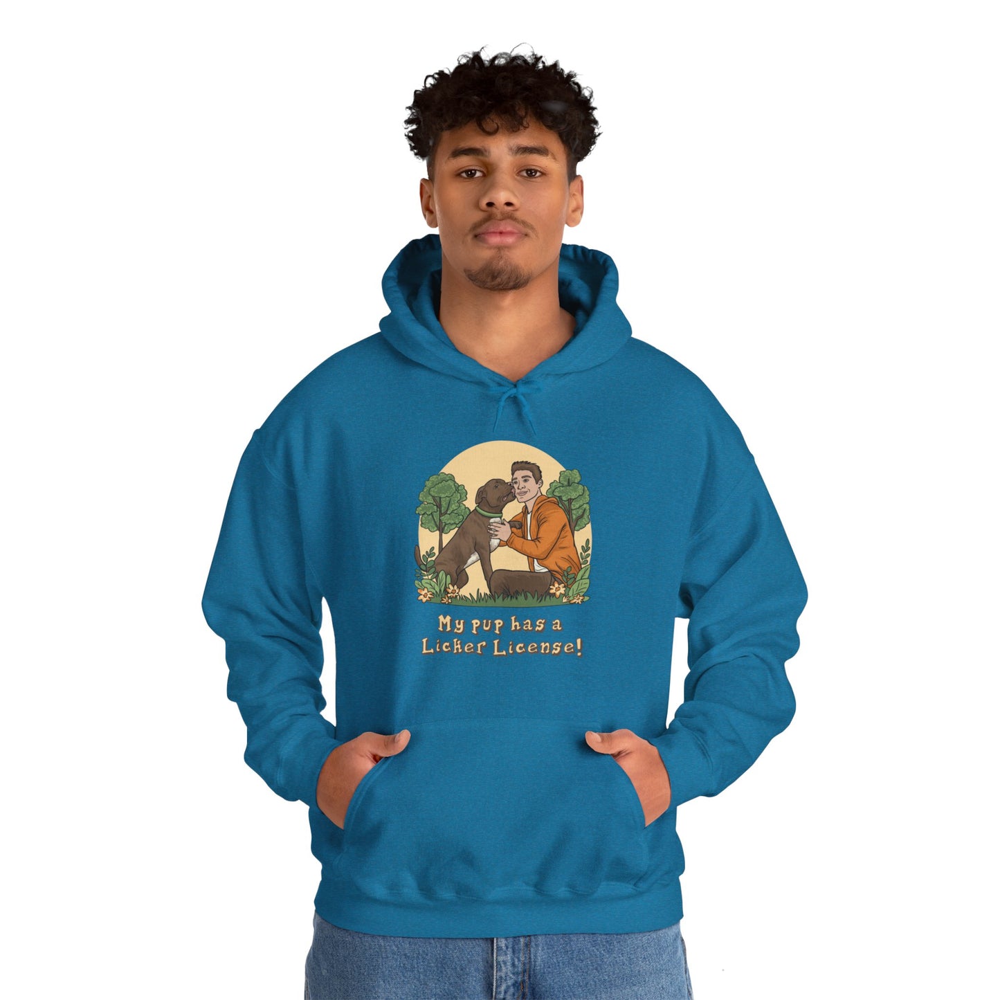 Licker License Unisex Heavy Blend™ Hooded Sweatshirt