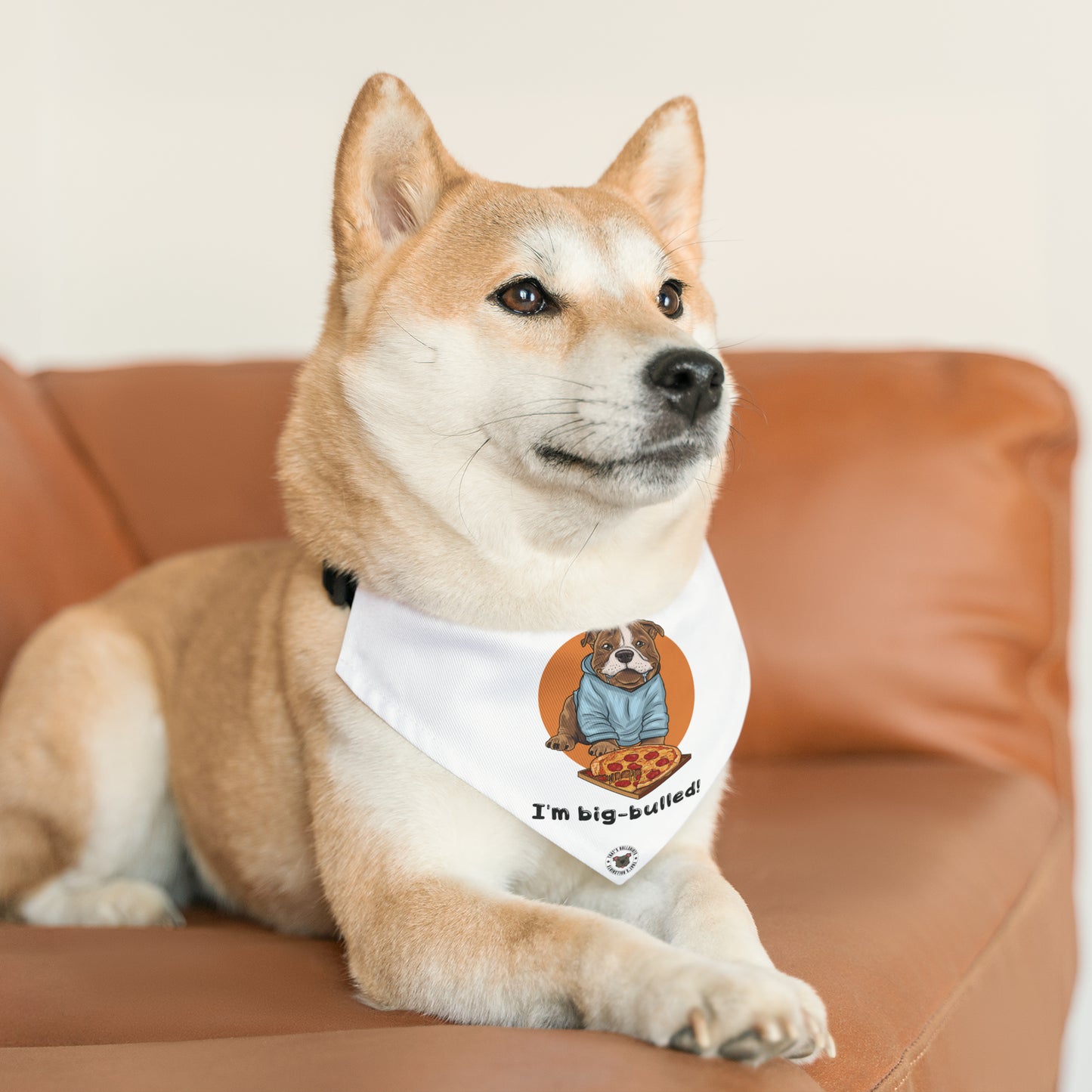 Big Bulled Pet Bandana Collar