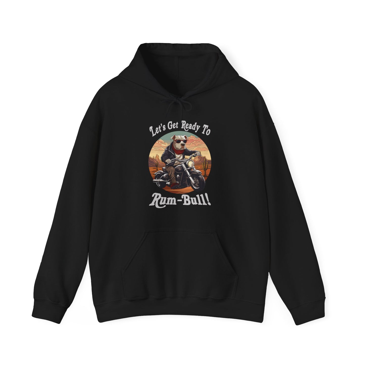 Ready To Rum-Bull Unisex Heavy Blend™ Hooded Sweatshirt