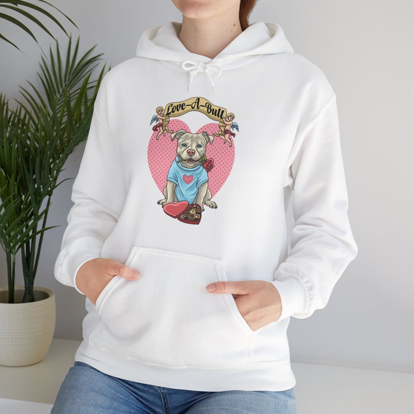 Love-A-Bull Unisex Heavy Blend™ Hooded Sweatshirt