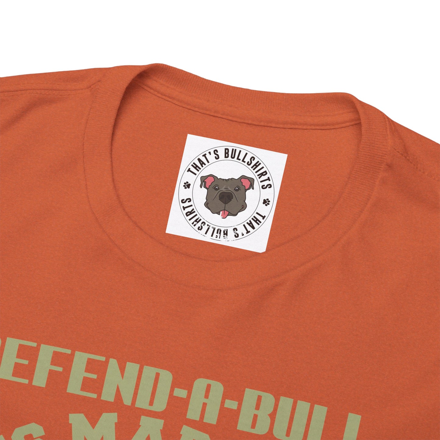 Defend-A-Bull US Marines Unisex Heavy Cotton Tee