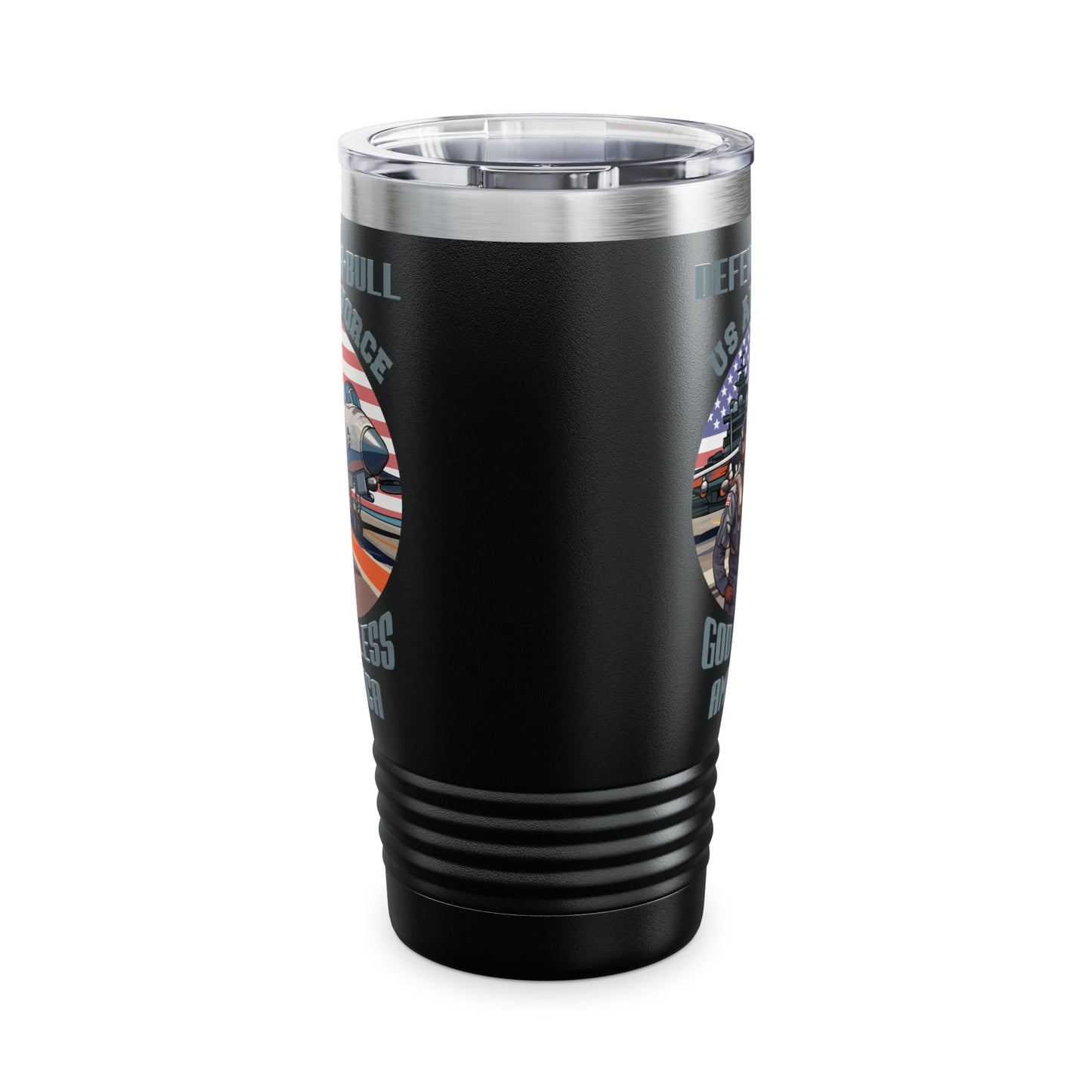 Defend-A-Bull Air Force Ringneck Tumbler, 20oz