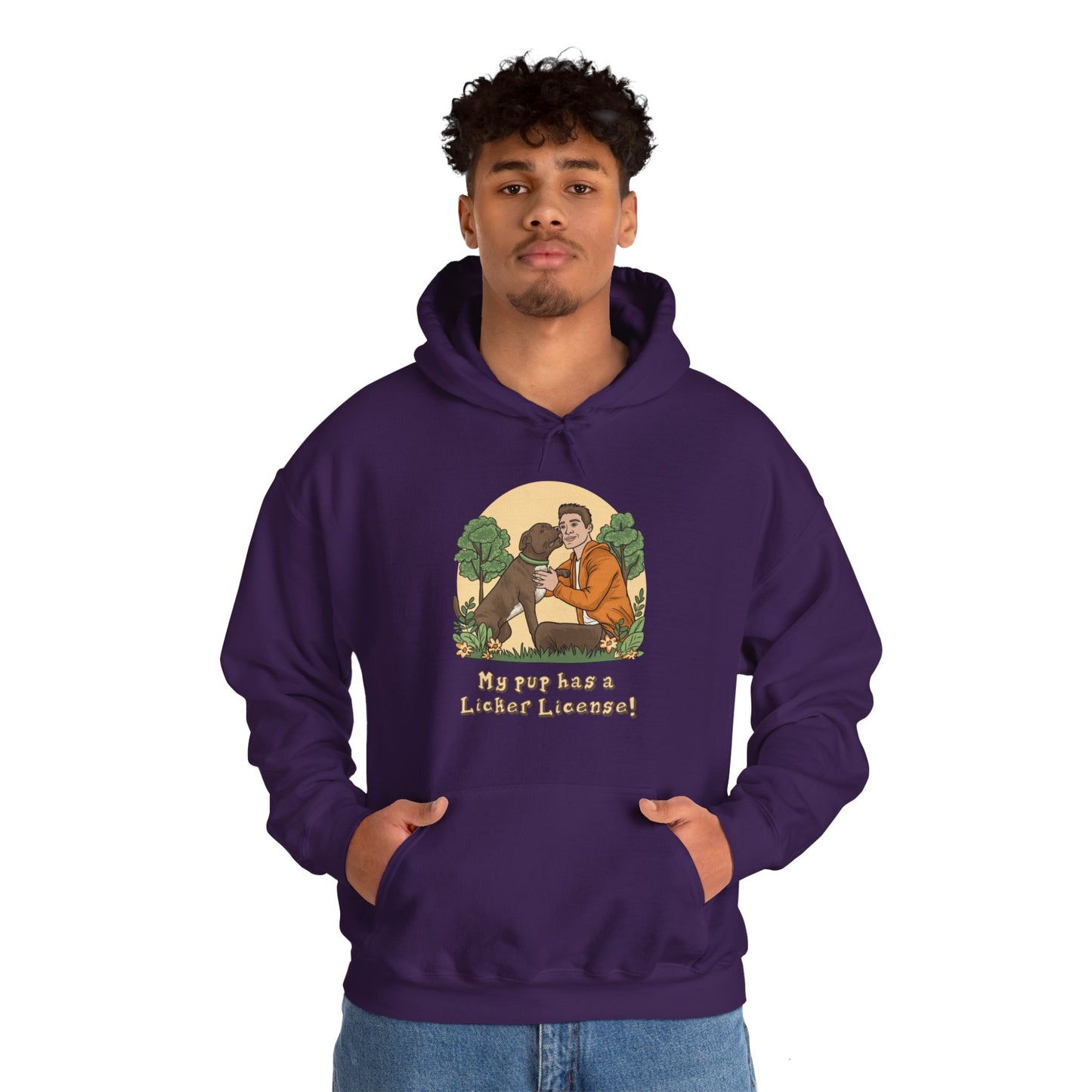 Licker License Unisex Heavy Blend™ Hooded Sweatshirt