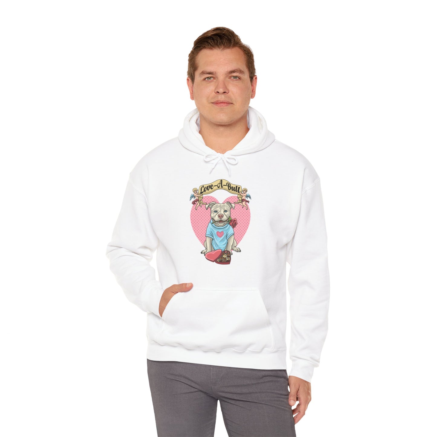 Love-A-Bull Unisex Heavy Blend™ Hooded Sweatshirt