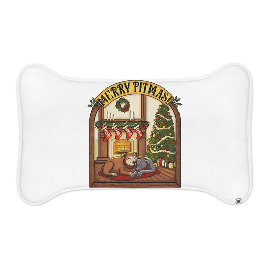 Merry Pitmas Pet Feeding Mats