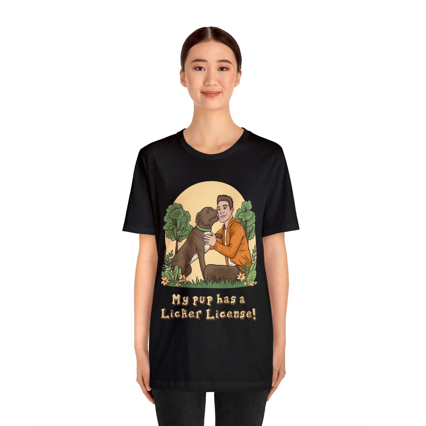 Licker license Unisex Jersey Short Sleeve Tee