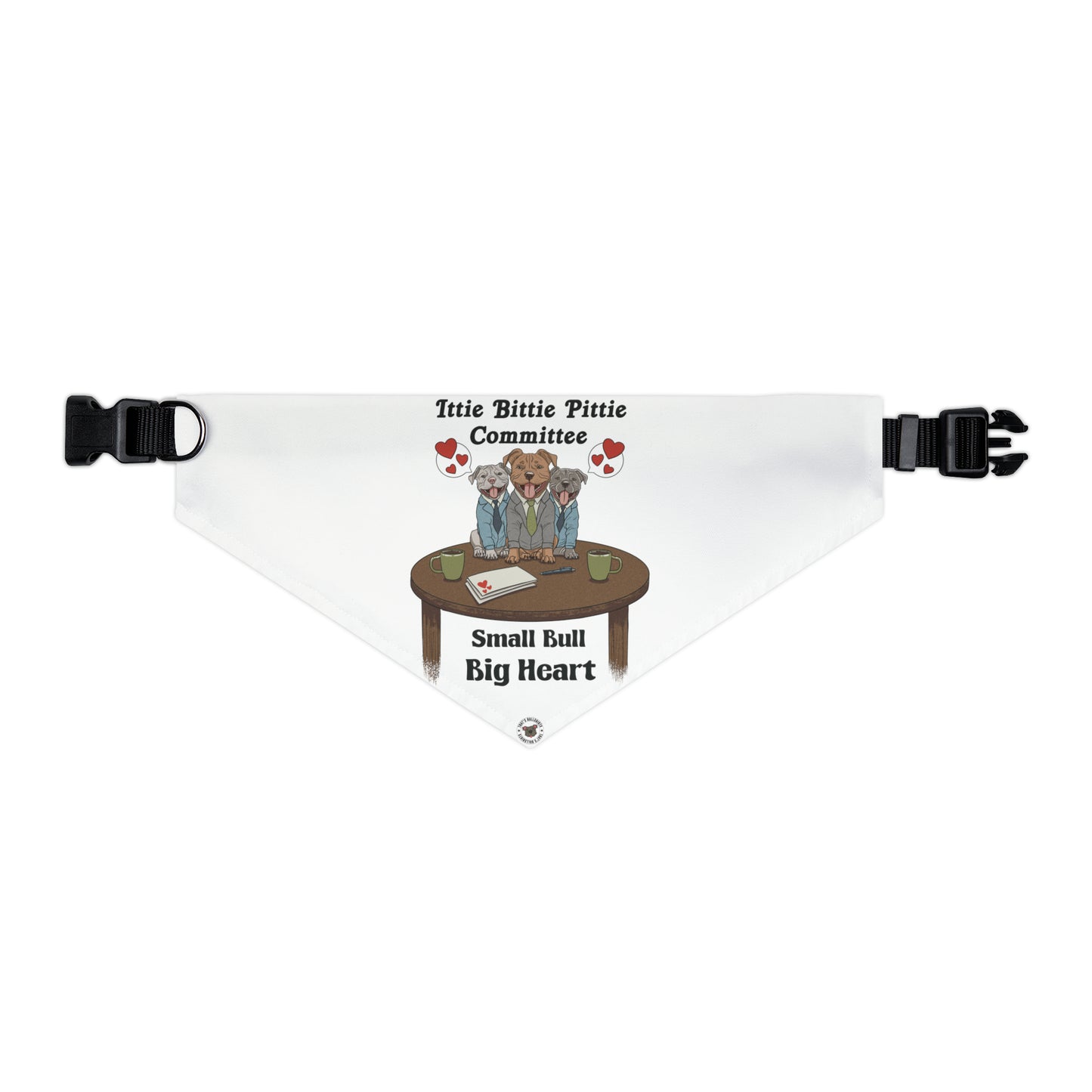 Ittie Bittie Pittie Pet Bandana Collar