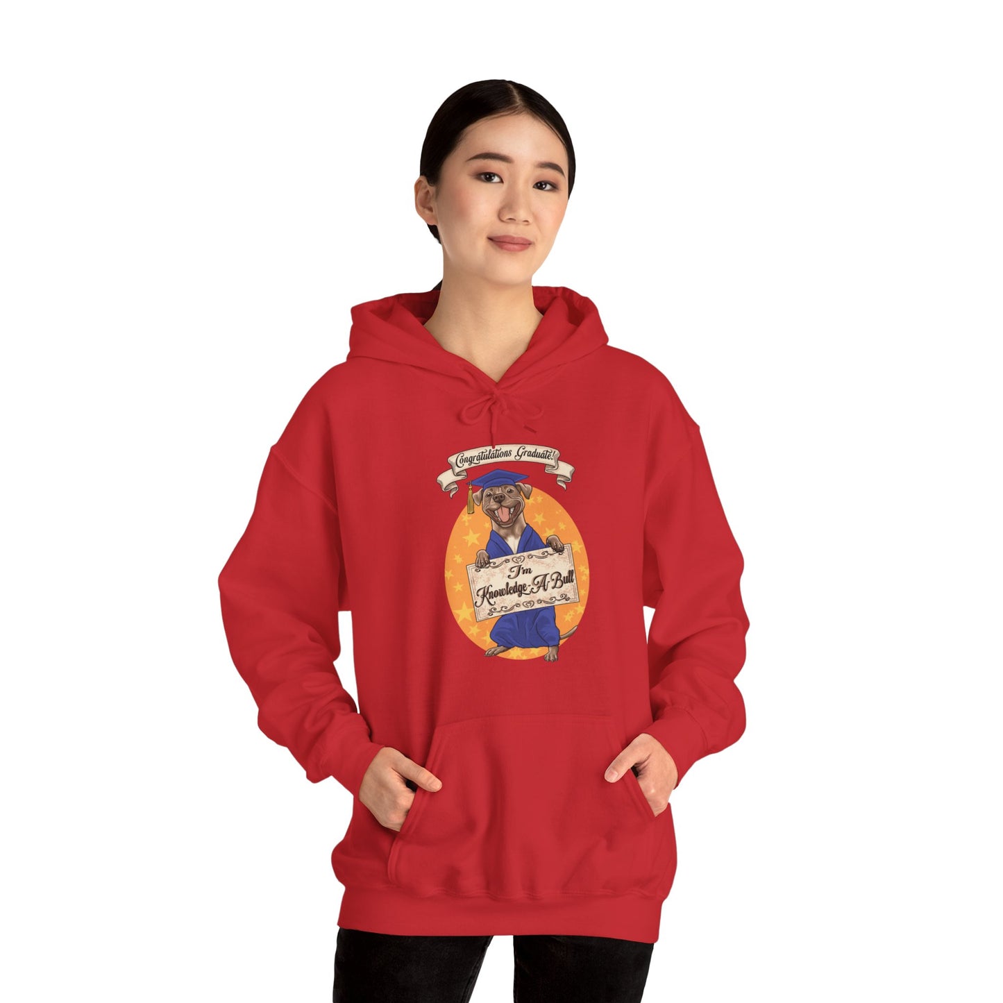 Knowledge-A-Bull Unisex Heavy Blend™ Hooded Sweatshirt