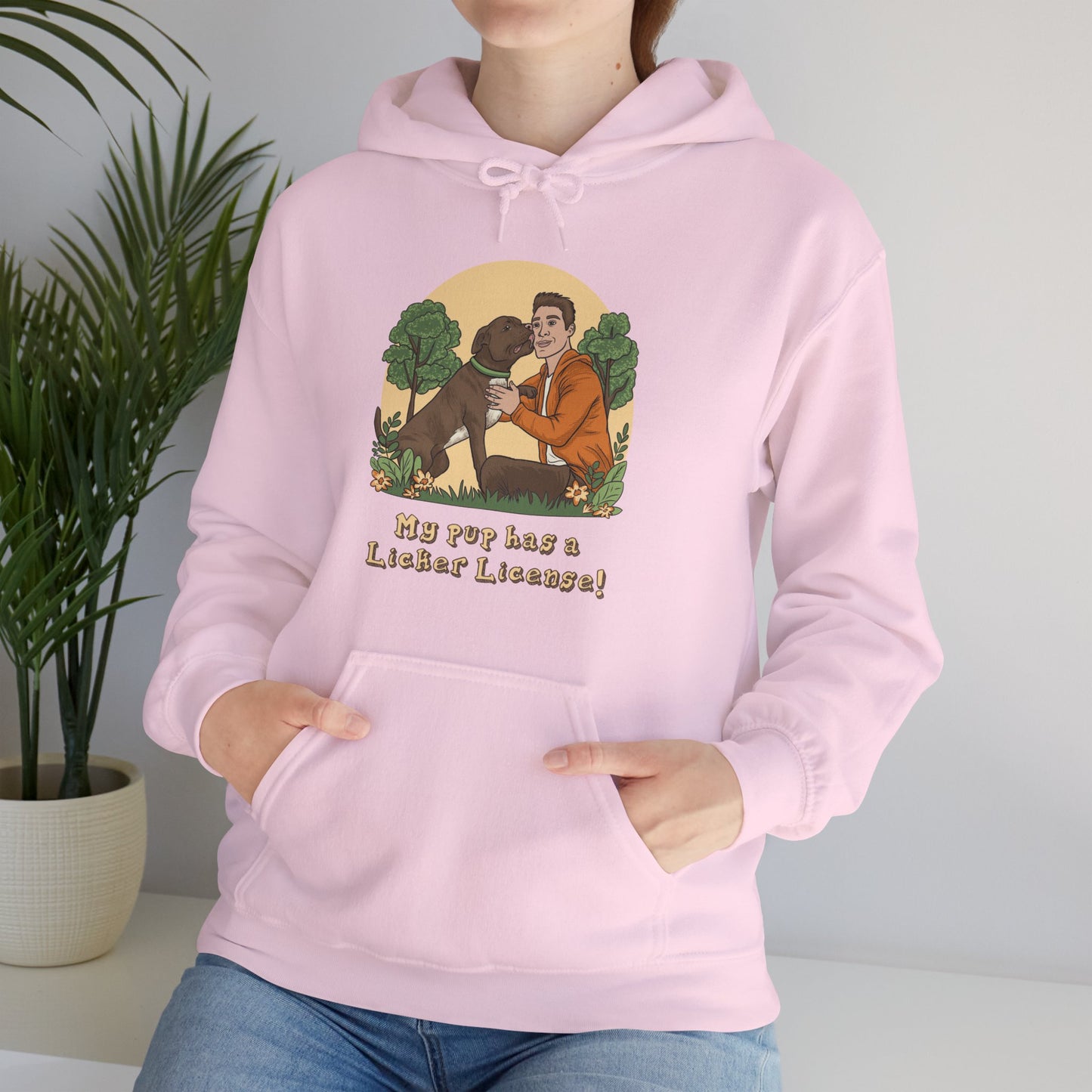 Licker License Unisex Heavy Blend™ Hooded Sweatshirt