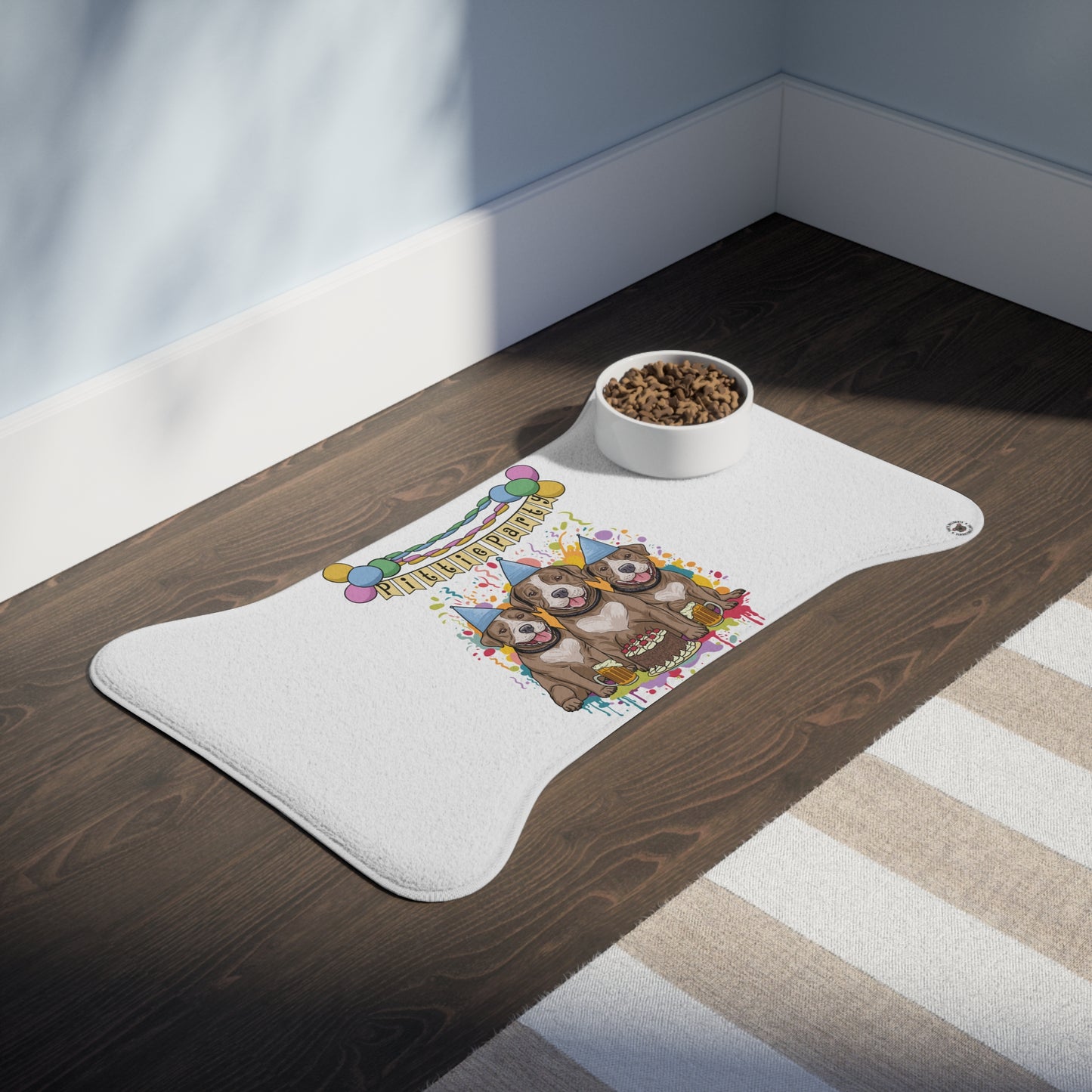 Pittie Party Pet Feeding Mats