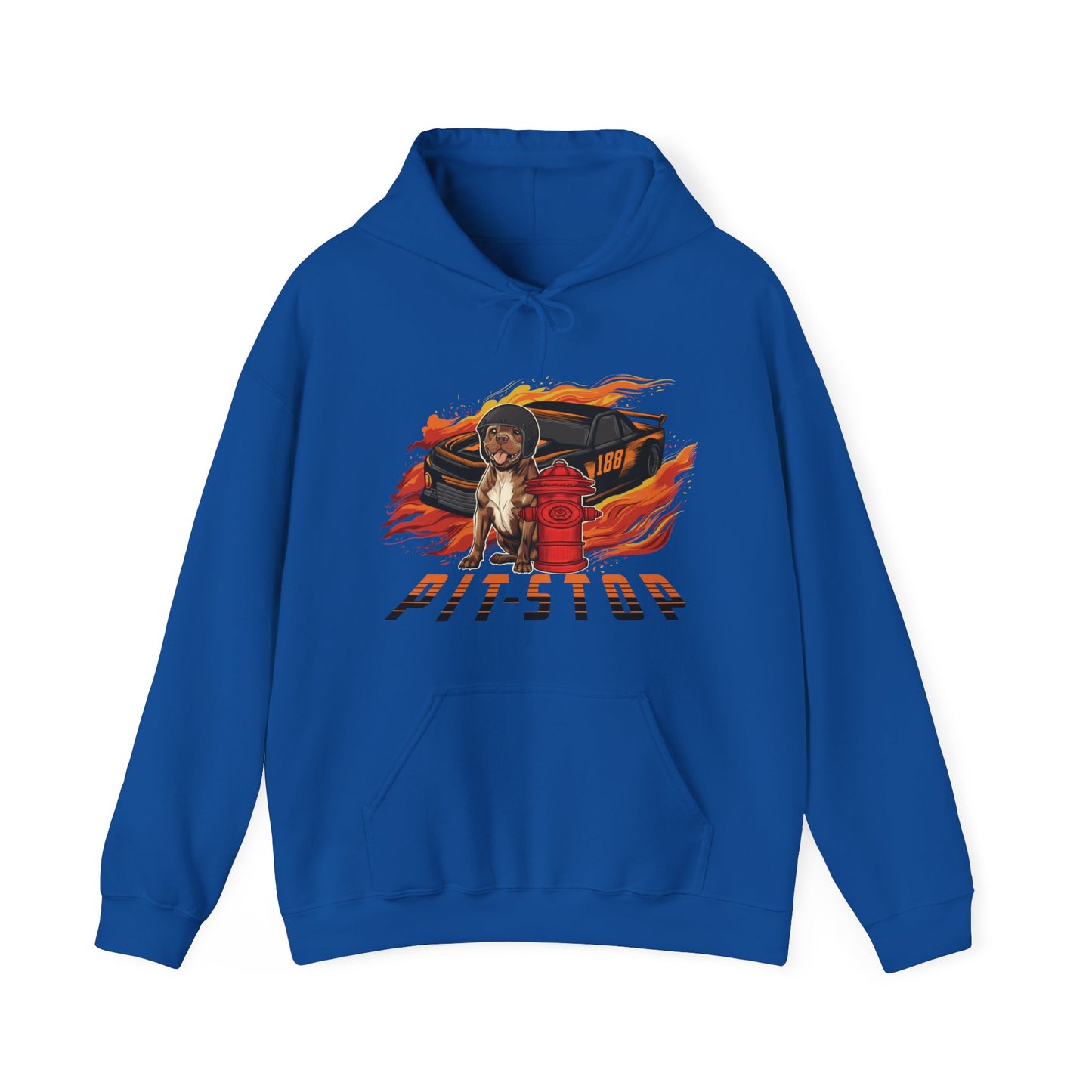 Pit Stop Unisex Heavy Blend™ Hooded Sweatshirt