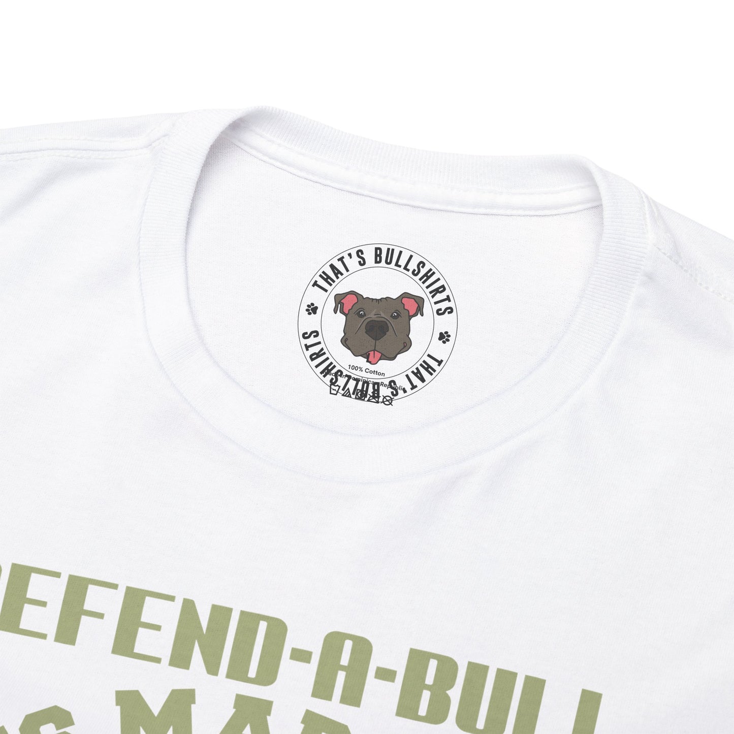 Defend-A-Bull US Marines Unisex Heavy Cotton Tee