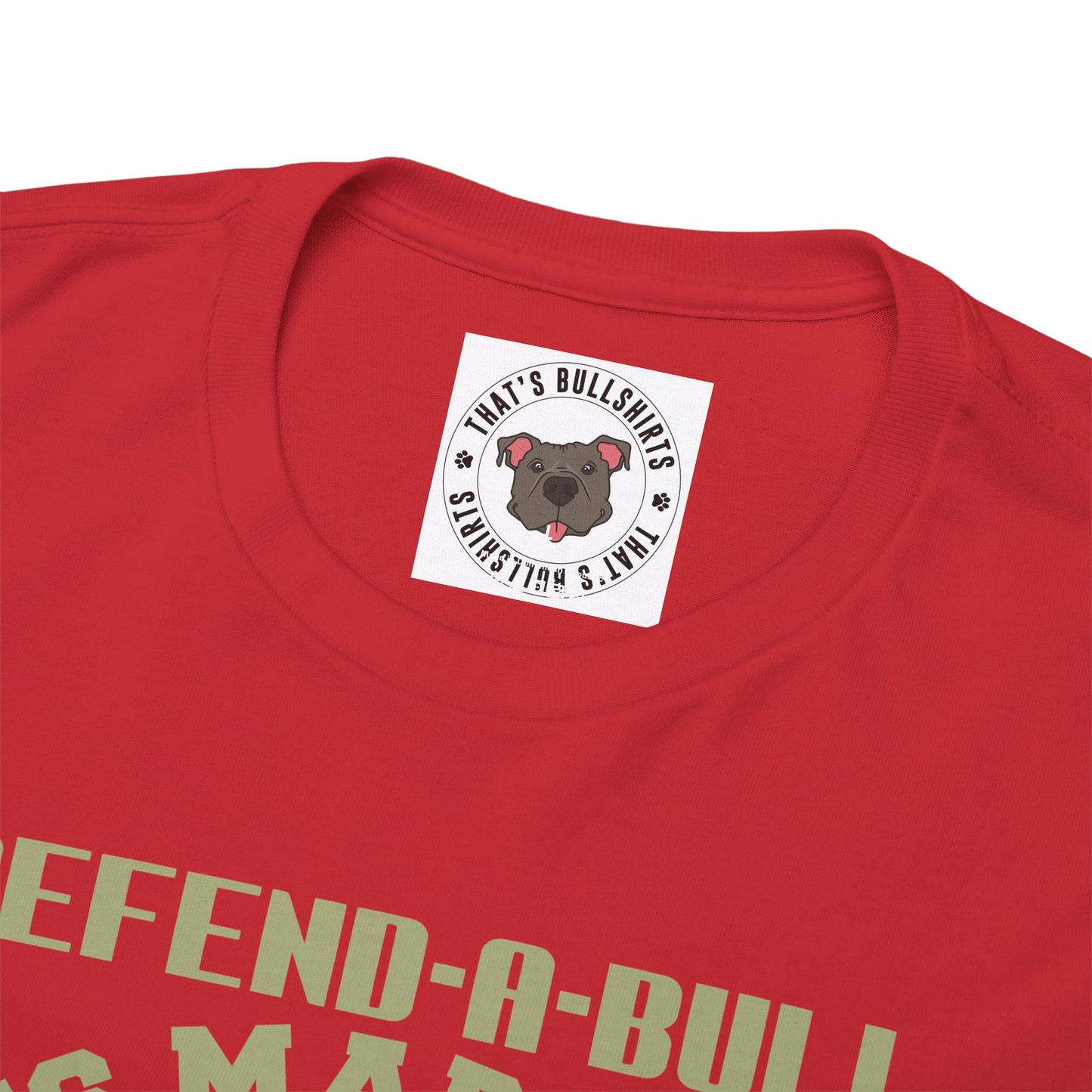 Defend-A-Bull US Marines Unisex Heavy Cotton Tee