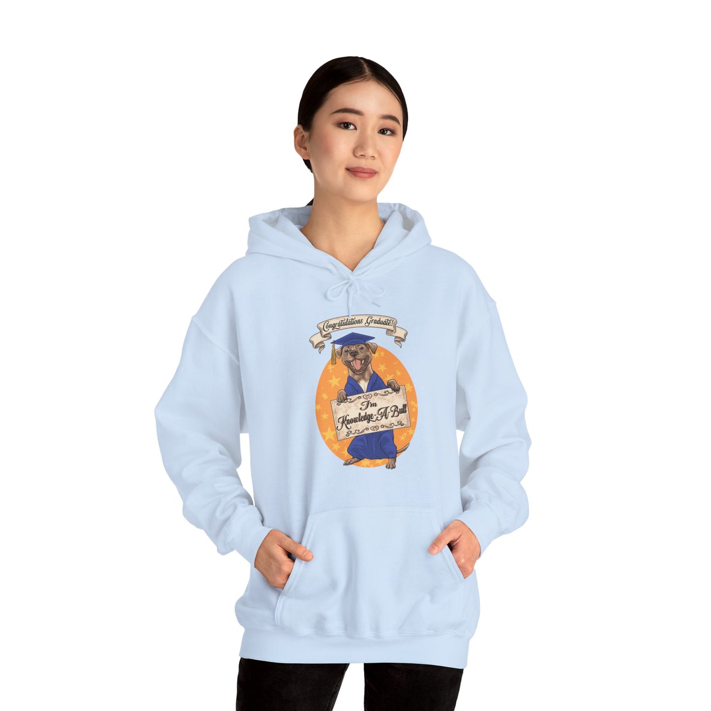 Knowledge-A-Bull Unisex Heavy Blend™ Hooded Sweatshirt