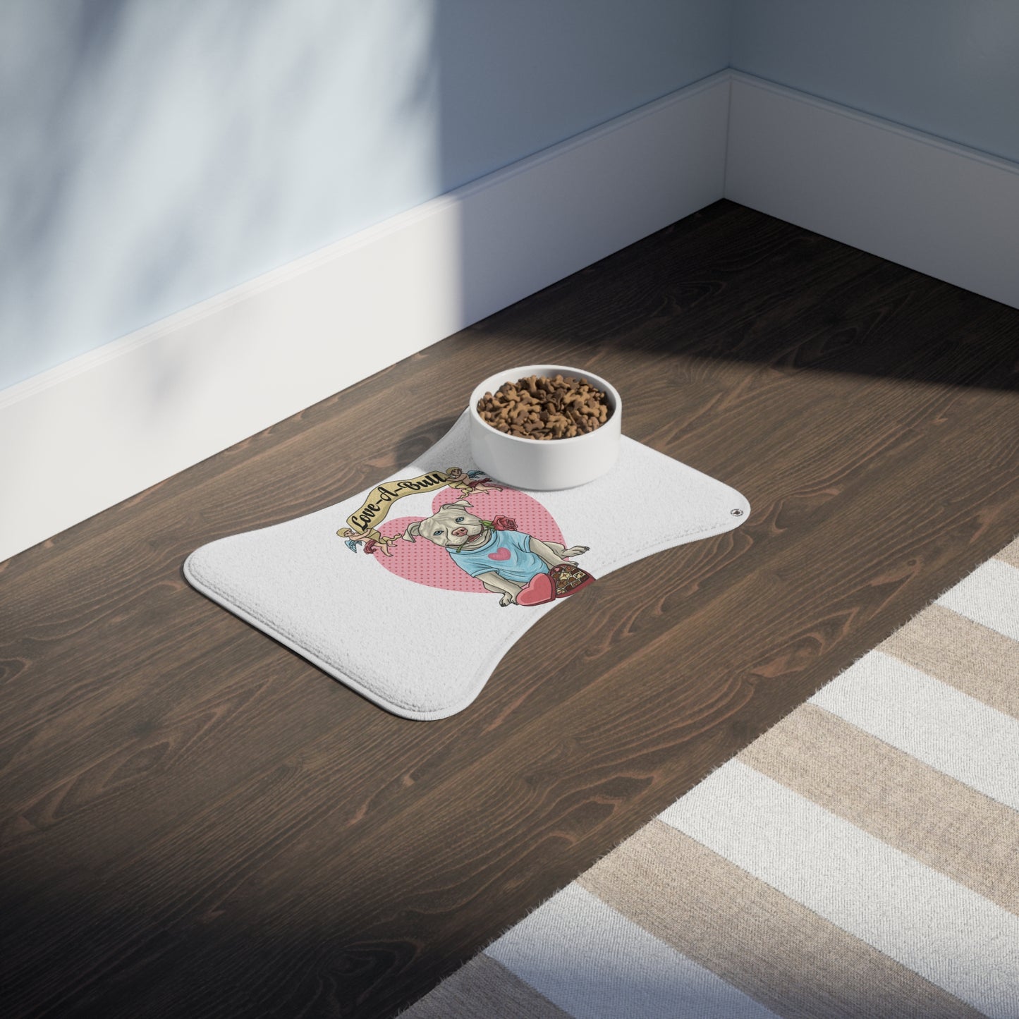 Love-A-Bull Pet Feeding Mat