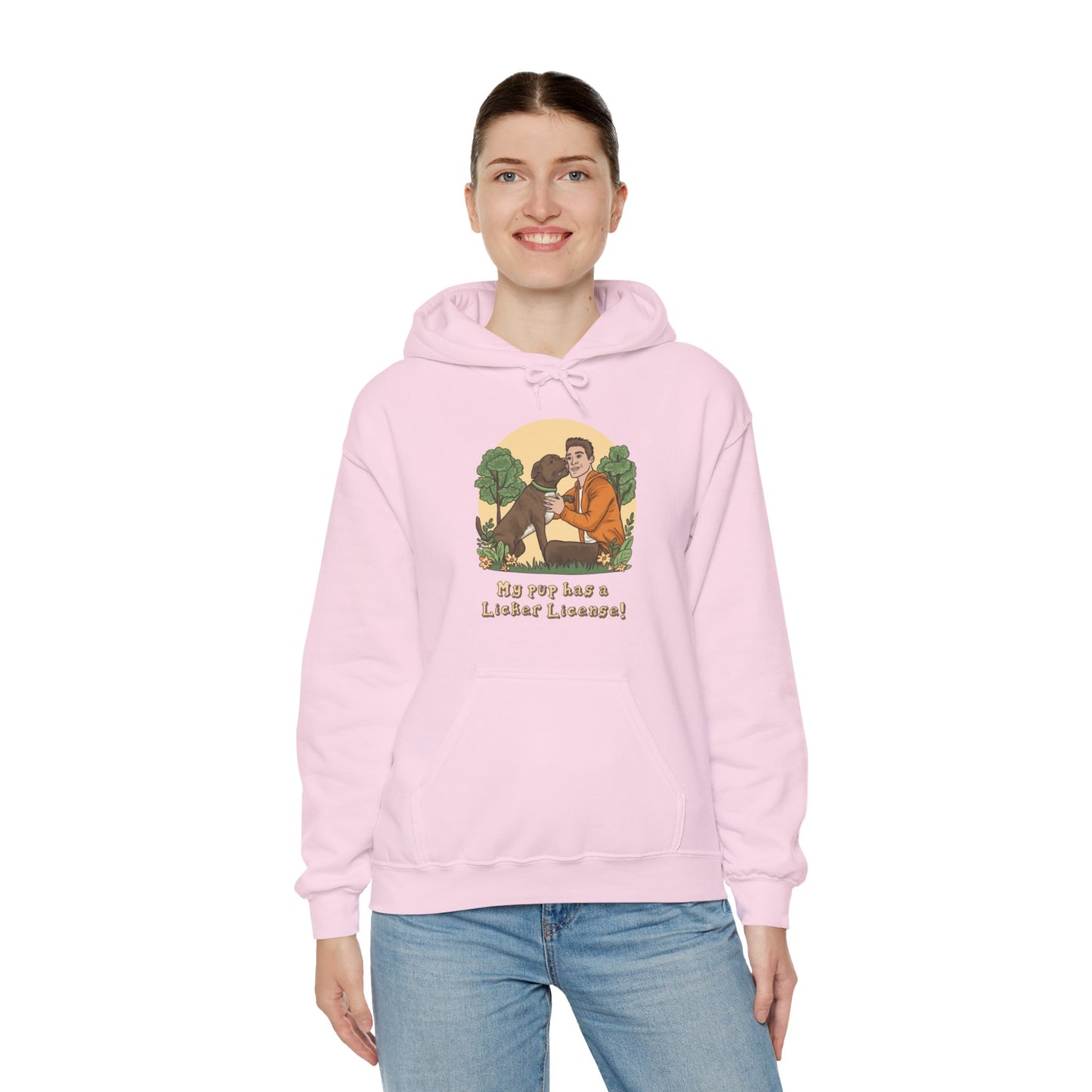 Licker License Unisex Heavy Blend™ Hooded Sweatshirt