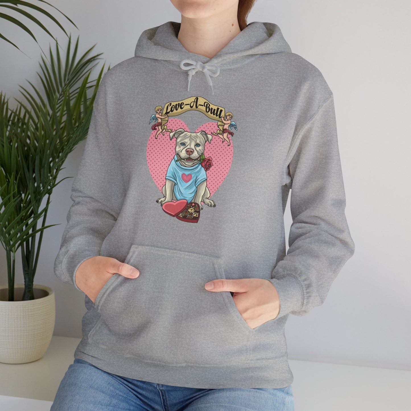 Love-A-Bull Unisex Heavy Blend™ Hooded Sweatshirt