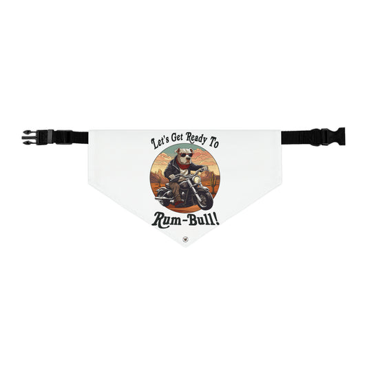 Rum-Bull Pet Bandana Collar