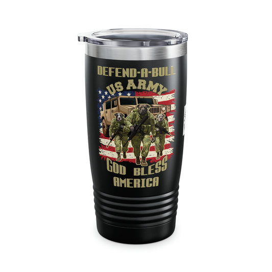 Defend-A-Bull ARMY Ringneck Tumbler, 20oz