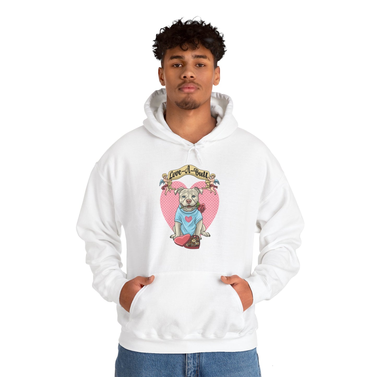 Love-A-Bull Unisex Heavy Blend™ Hooded Sweatshirt