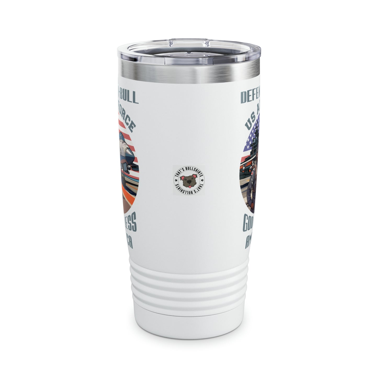 Defend-A-Bull Air Force Ringneck Tumbler, 20oz