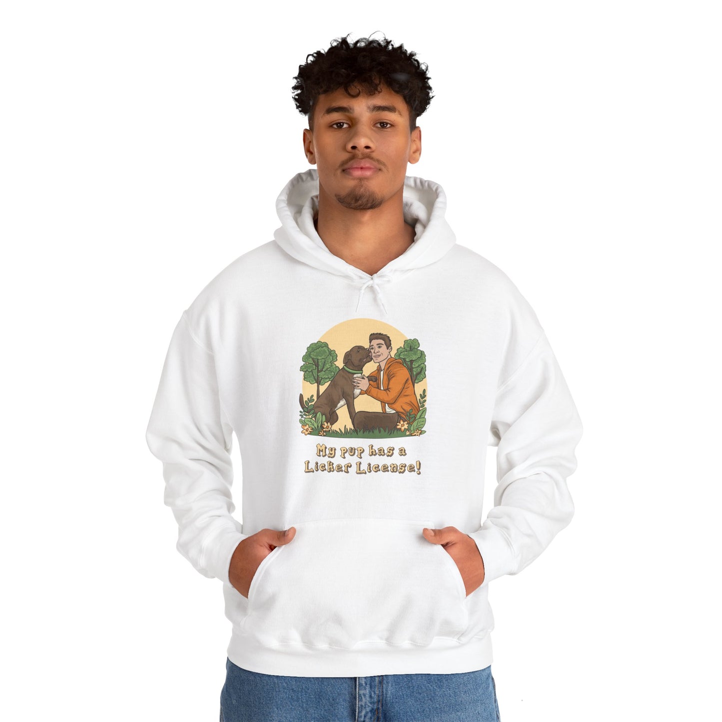 Licker License Unisex Heavy Blend™ Hooded Sweatshirt