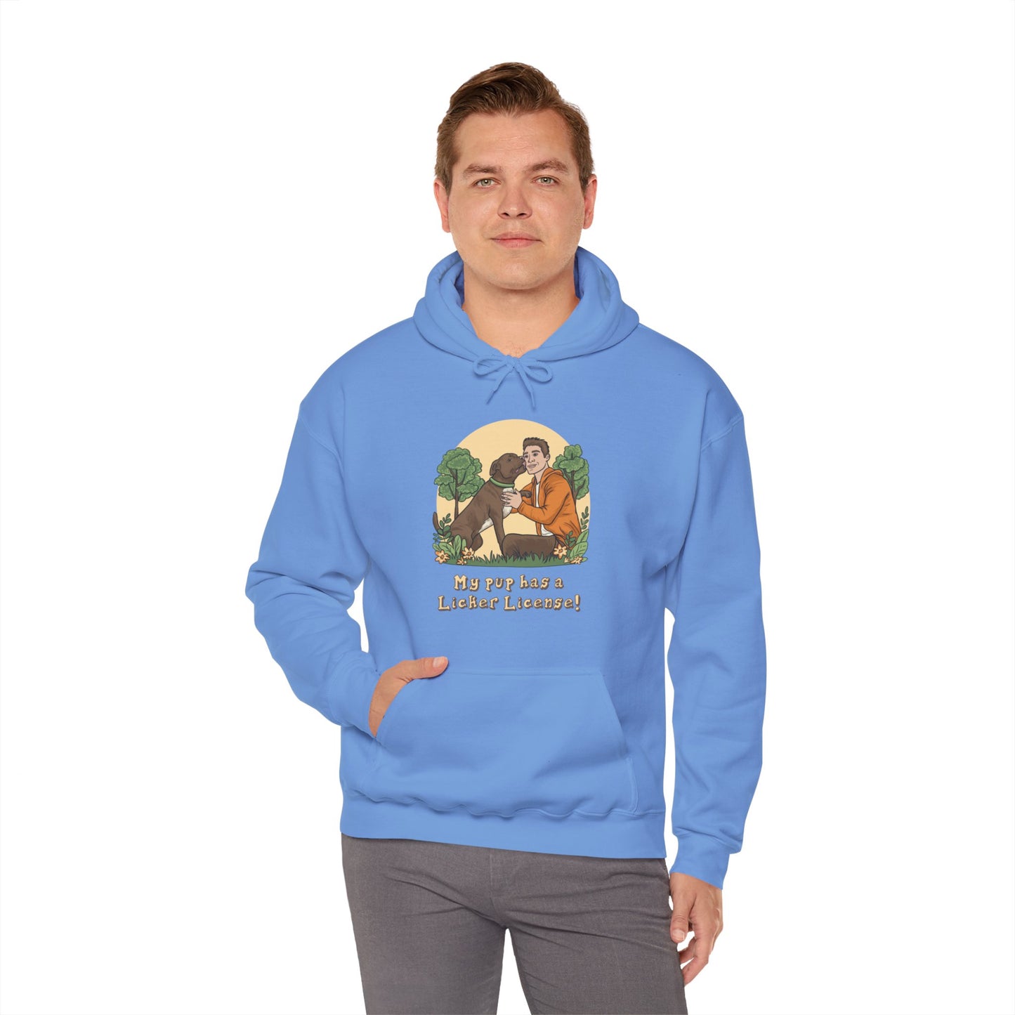 Licker License Unisex Heavy Blend™ Hooded Sweatshirt