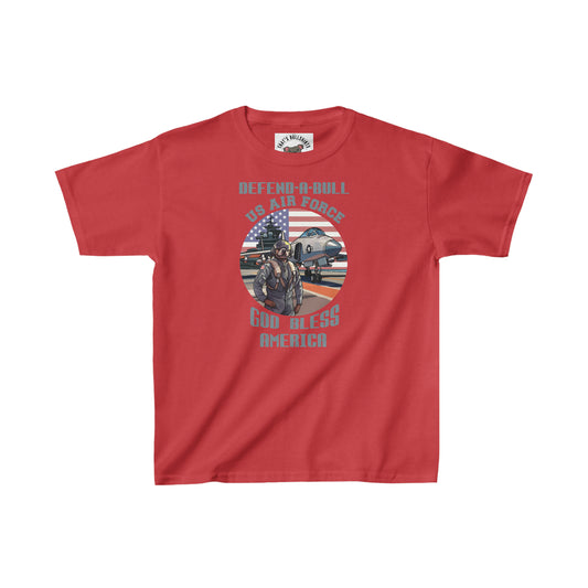 Defend-A-Bull Air Force Kids Heavy Cotton™ Tee