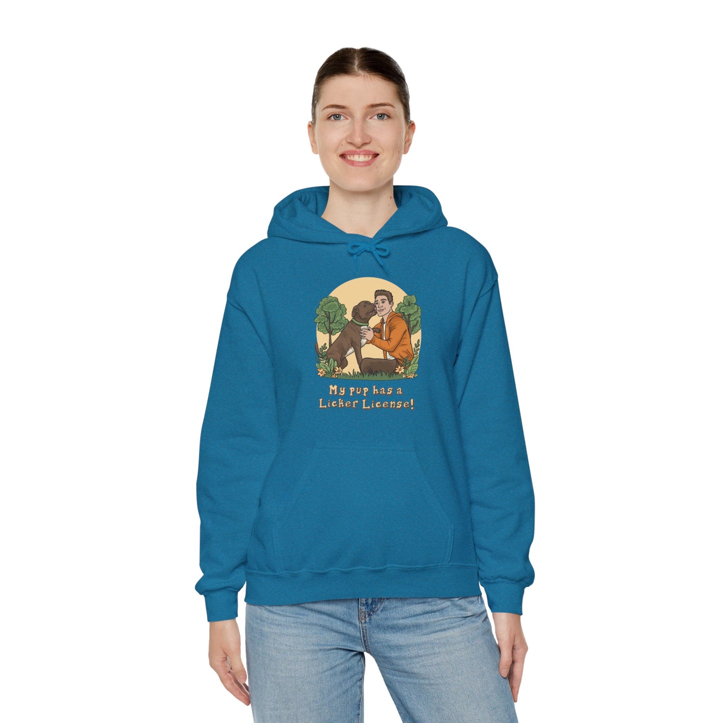 Licker License Unisex Heavy Blend™ Hooded Sweatshirt