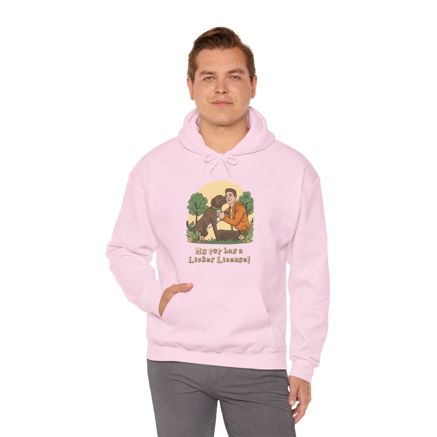 Licker License Unisex Heavy Blend™ Hooded Sweatshirt