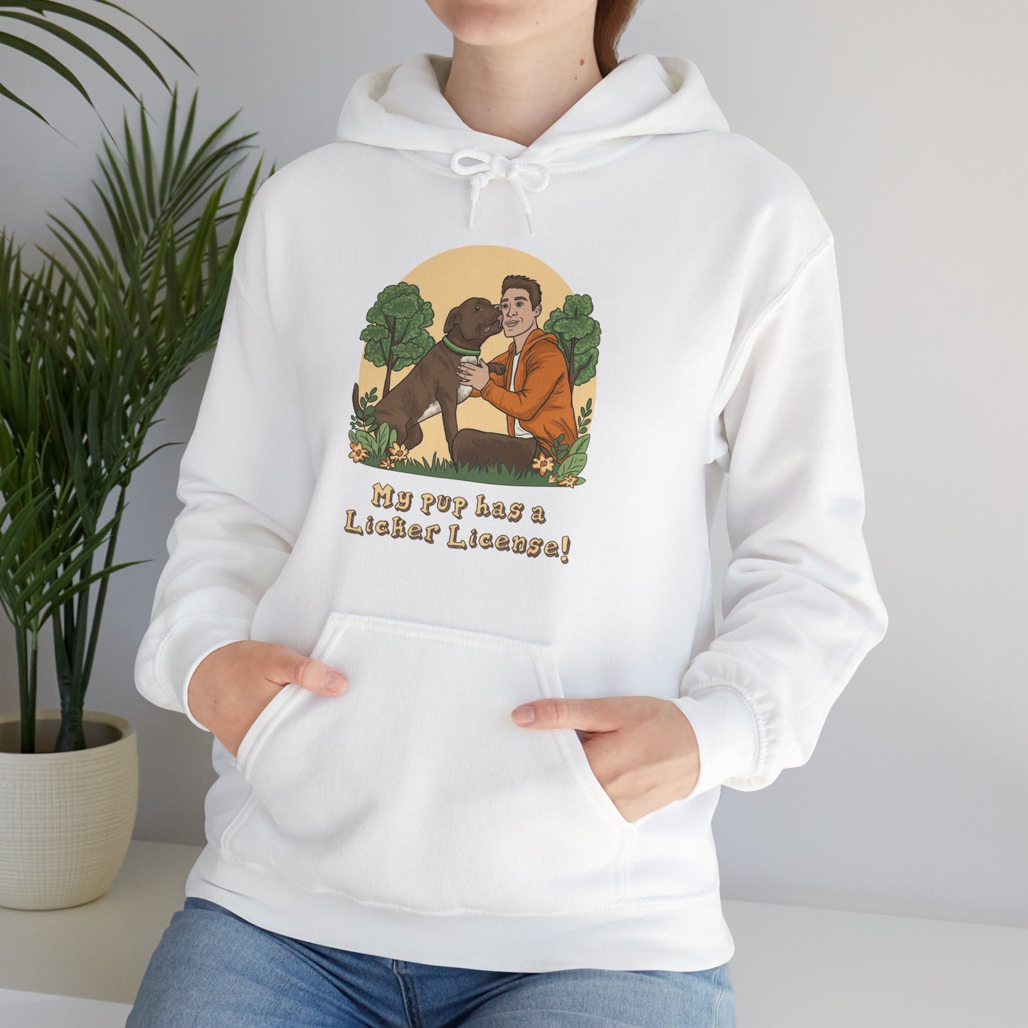 Licker License Unisex Heavy Blend™ Hooded Sweatshirt