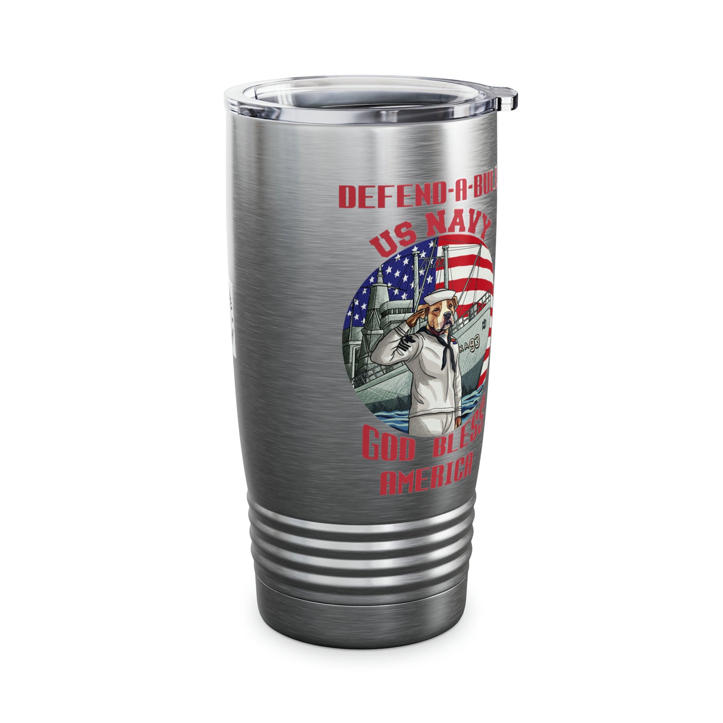 Defend-A-Bull US Navy Ringneck Tumbler, 20oz