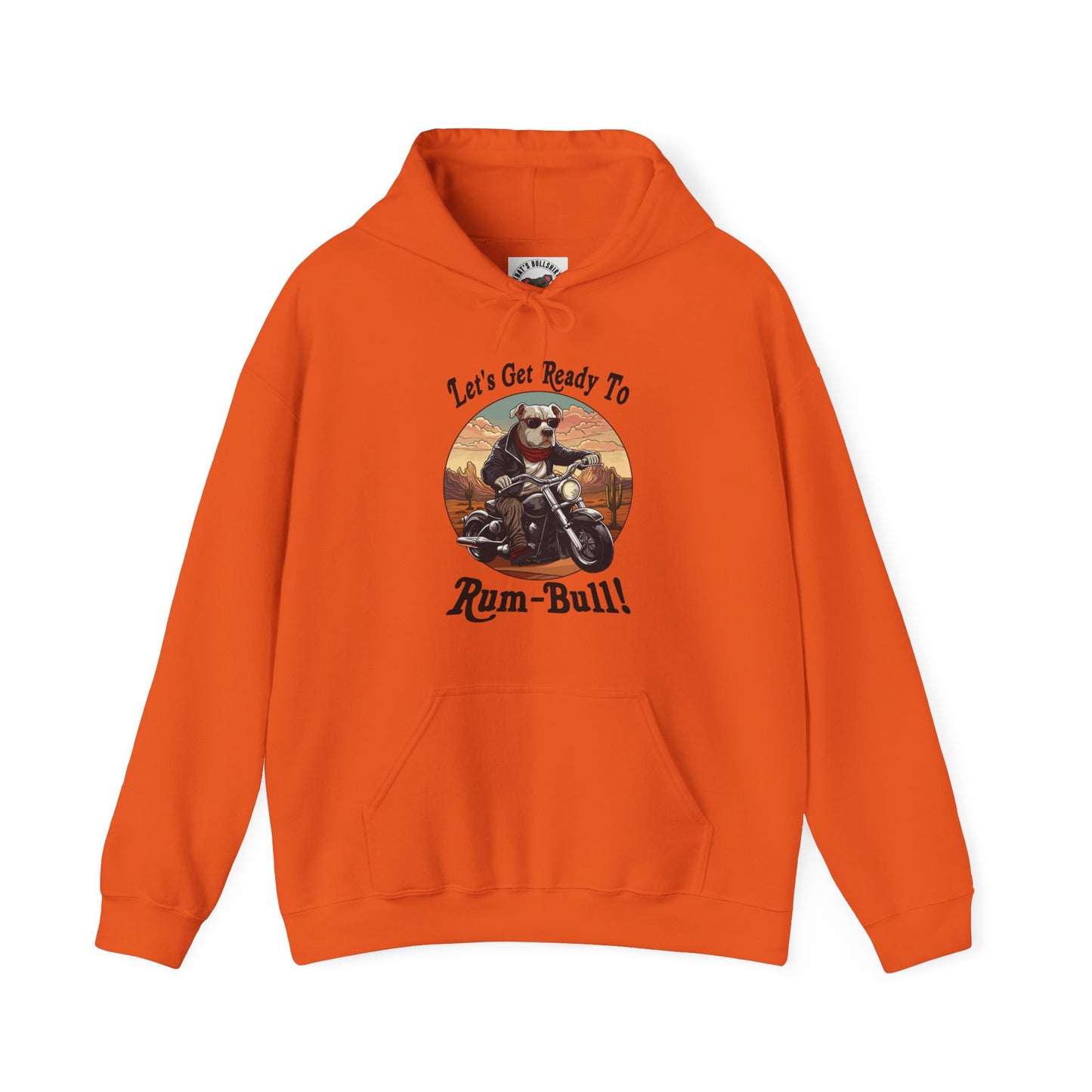 Ready To Rum-Bull Unisex Heavy Blend™ Hooded Sweatshirt