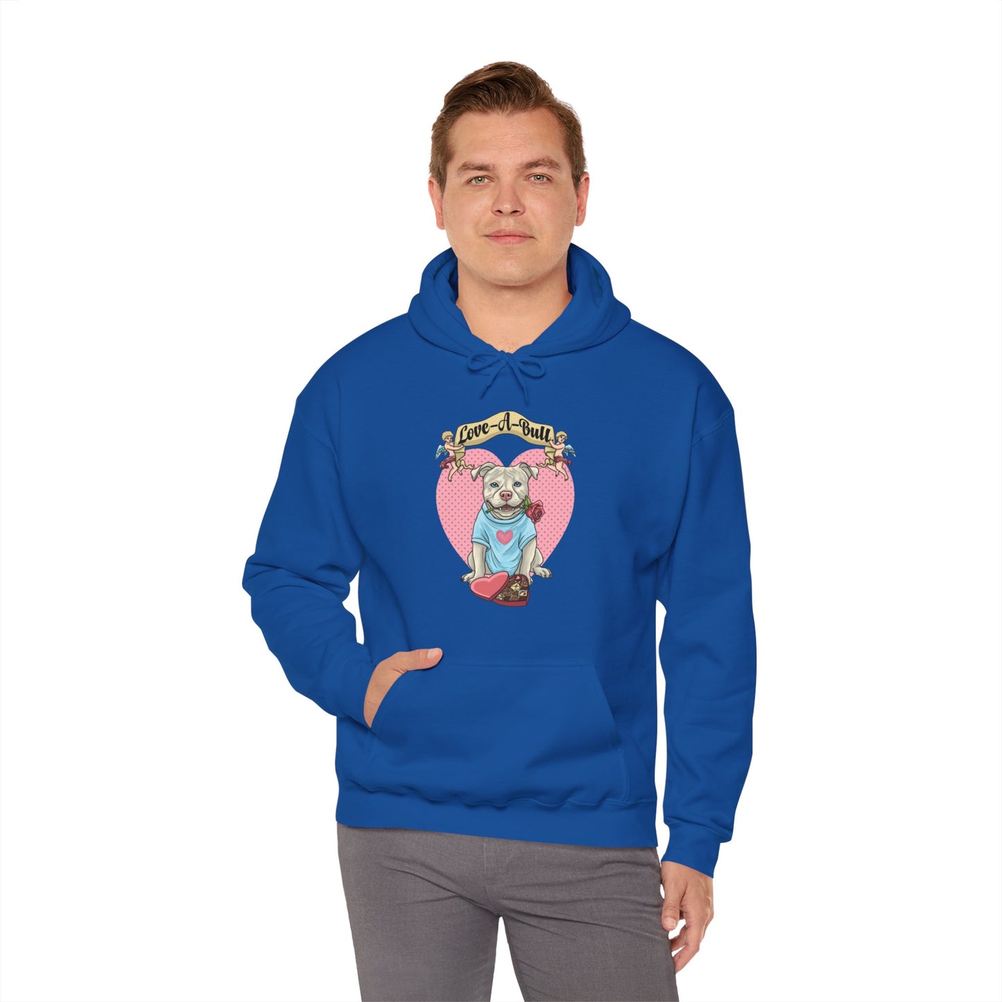 Love-A-Bull Unisex Heavy Blend™ Hooded Sweatshirt