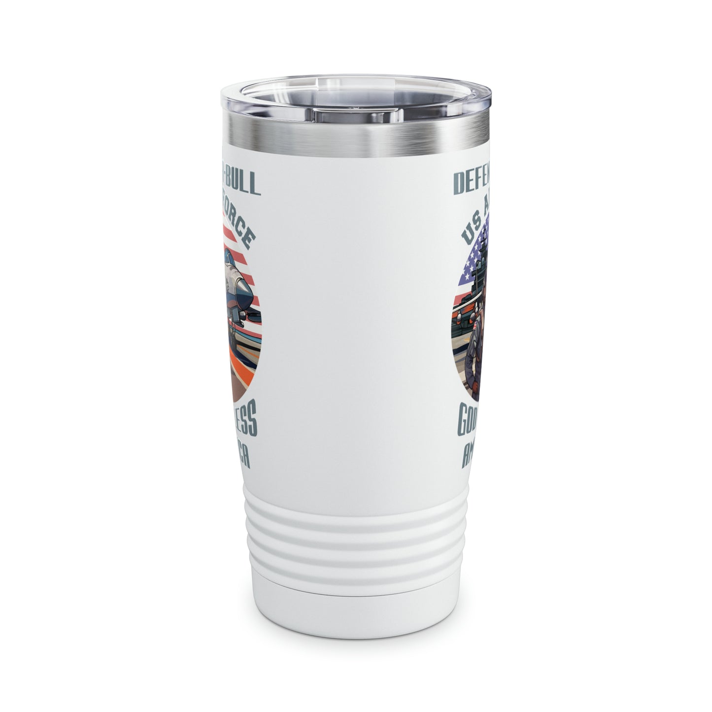 Defend-A-Bull Air Force Ringneck Tumbler, 20oz