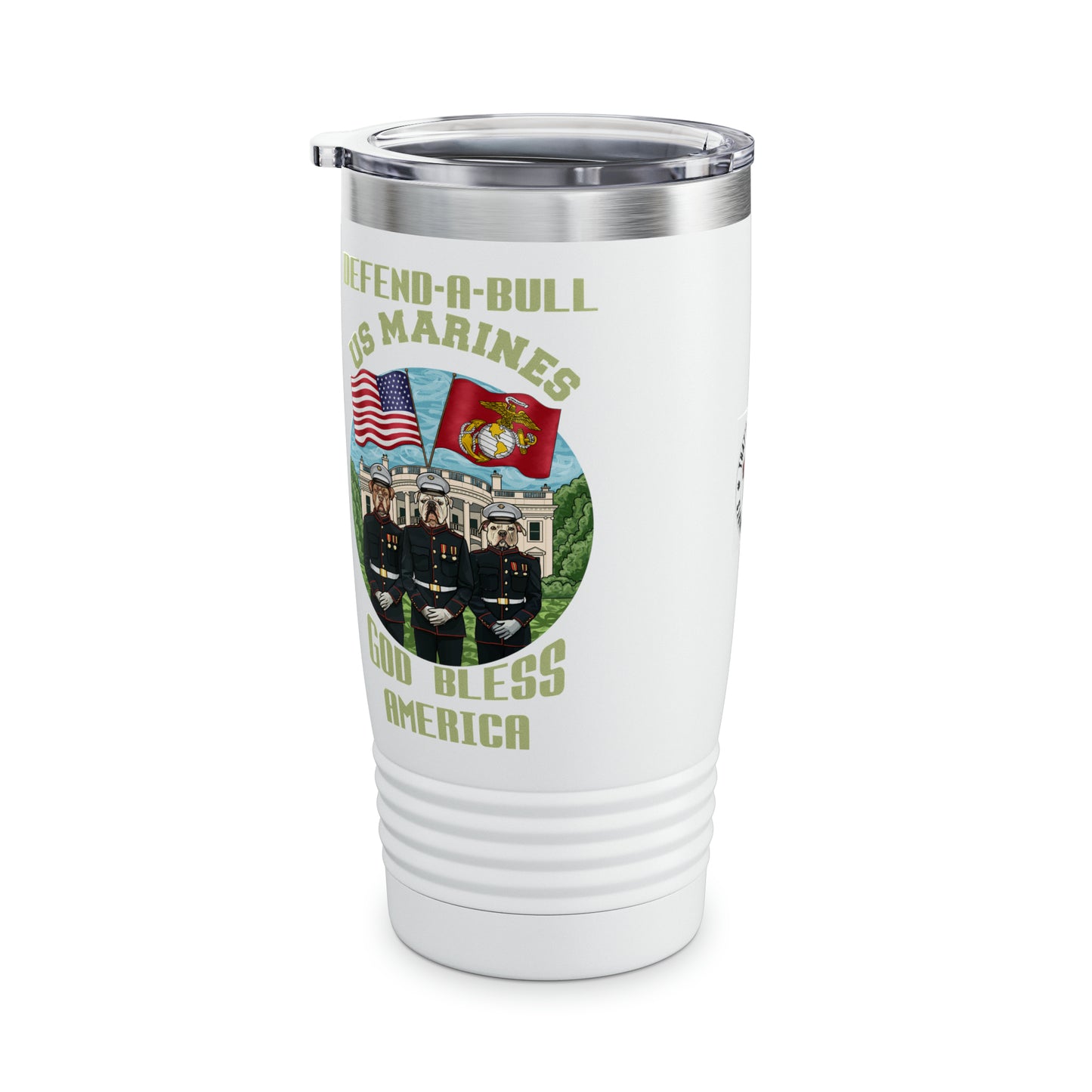 Defend-A-Bull US Marines Ringneck Tumbler, 20oz